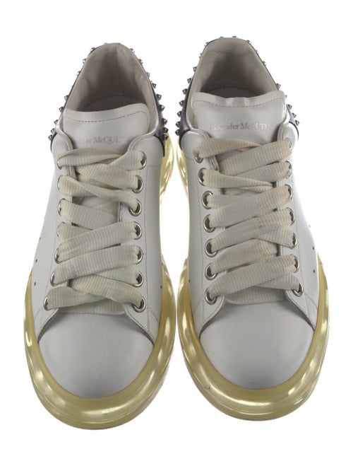 Alexander McQueen Leather Studded Accents Sneakers