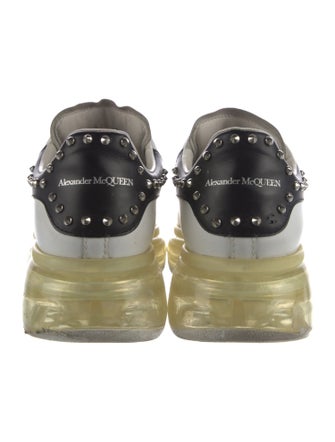 Alexander McQueen Leather Studded Accents Sneakers