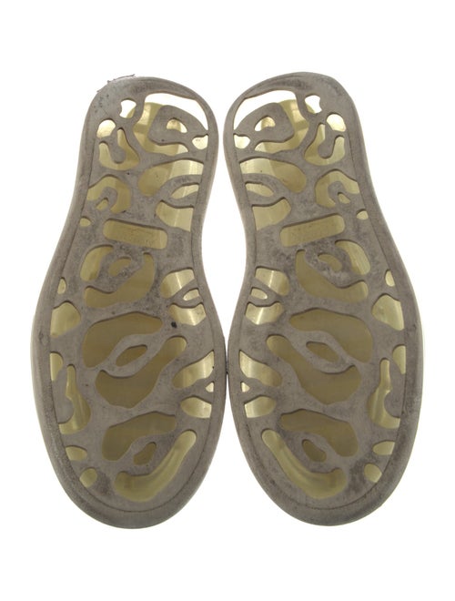 Alexander McQueen Leather Studded Accents Sneakers