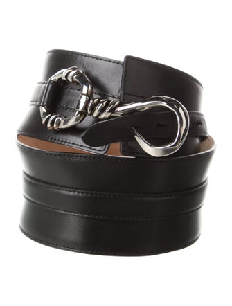 Alexander McQueen Wide Leather Belt