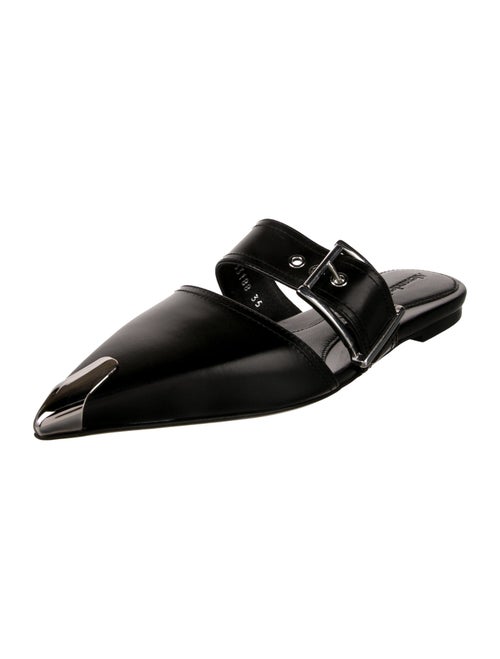 Alexander McQueen Leather Mules
