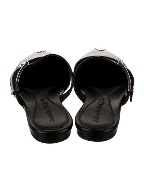 Alexander McQueen Leather Mules