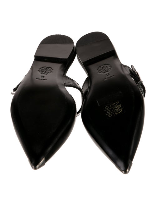 Alexander McQueen Leather Mules