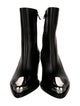 Alexander McQueen Leather Western Boots