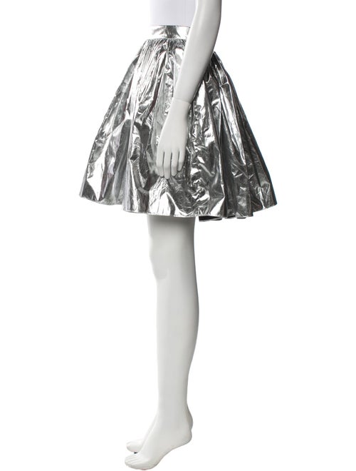 Alexander McQueen Ruffle Embellishment Knee-Length Skirt
