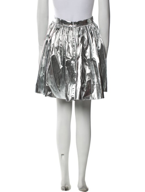 Alexander McQueen Ruffle Embellishment Knee-Length Skirt