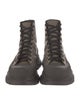 Alexander McQueen Leather Lace-Up Boots