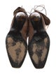 Alexander McQueen Leather Lace-Up Boots