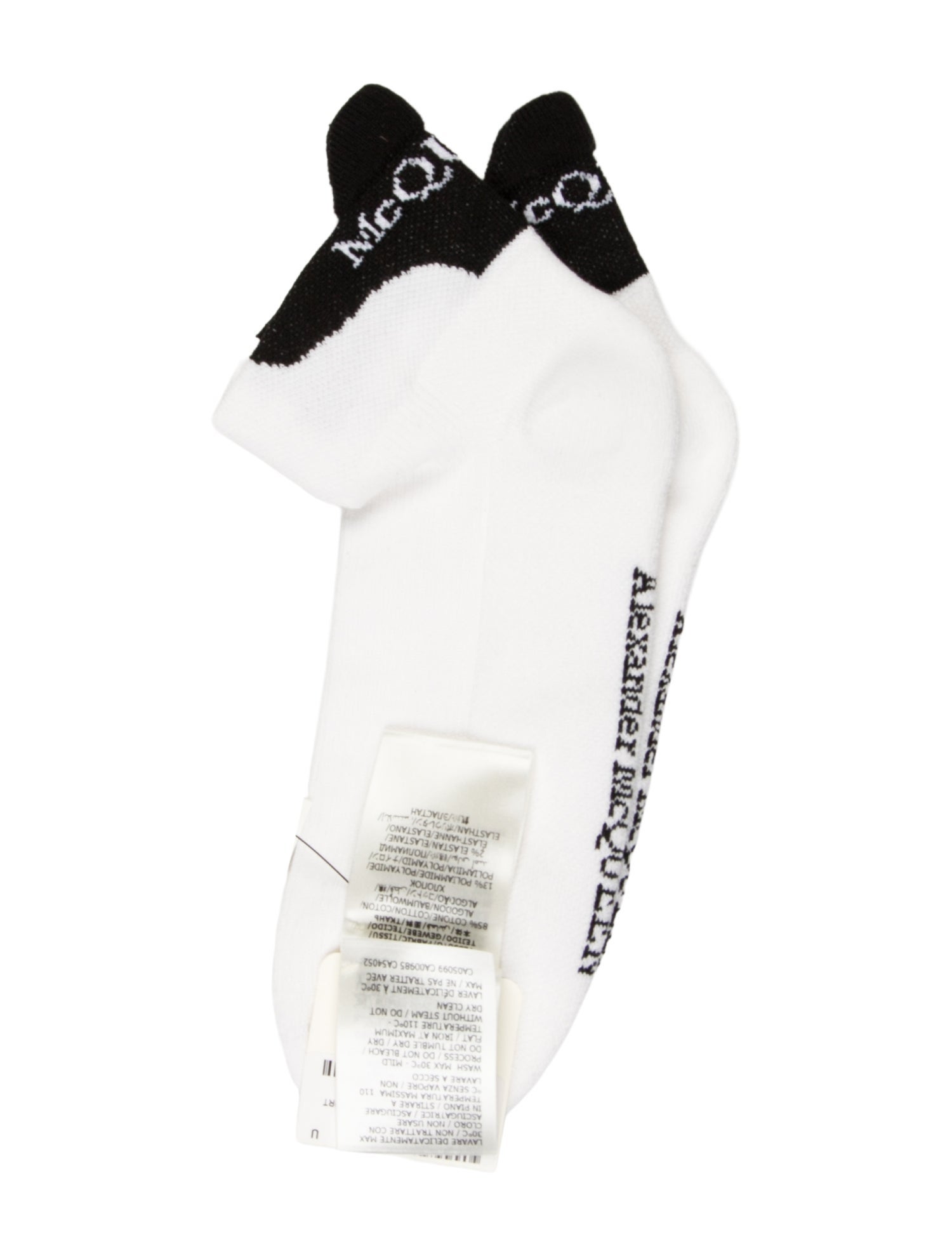 Alexander McQueen Cotton Socks w/Tags