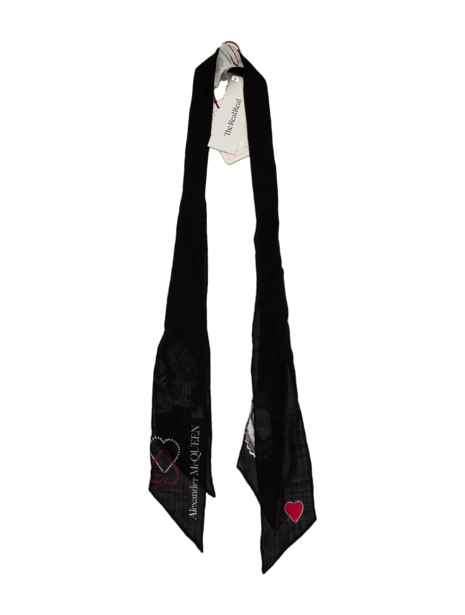 Alexander McQueen Silk Skull Scarf w/ Tags