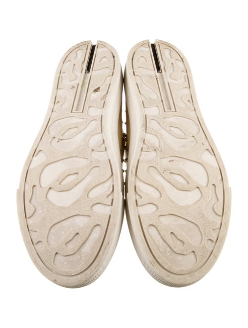 Alexander McQueen Leather Studded Accents Sneakers