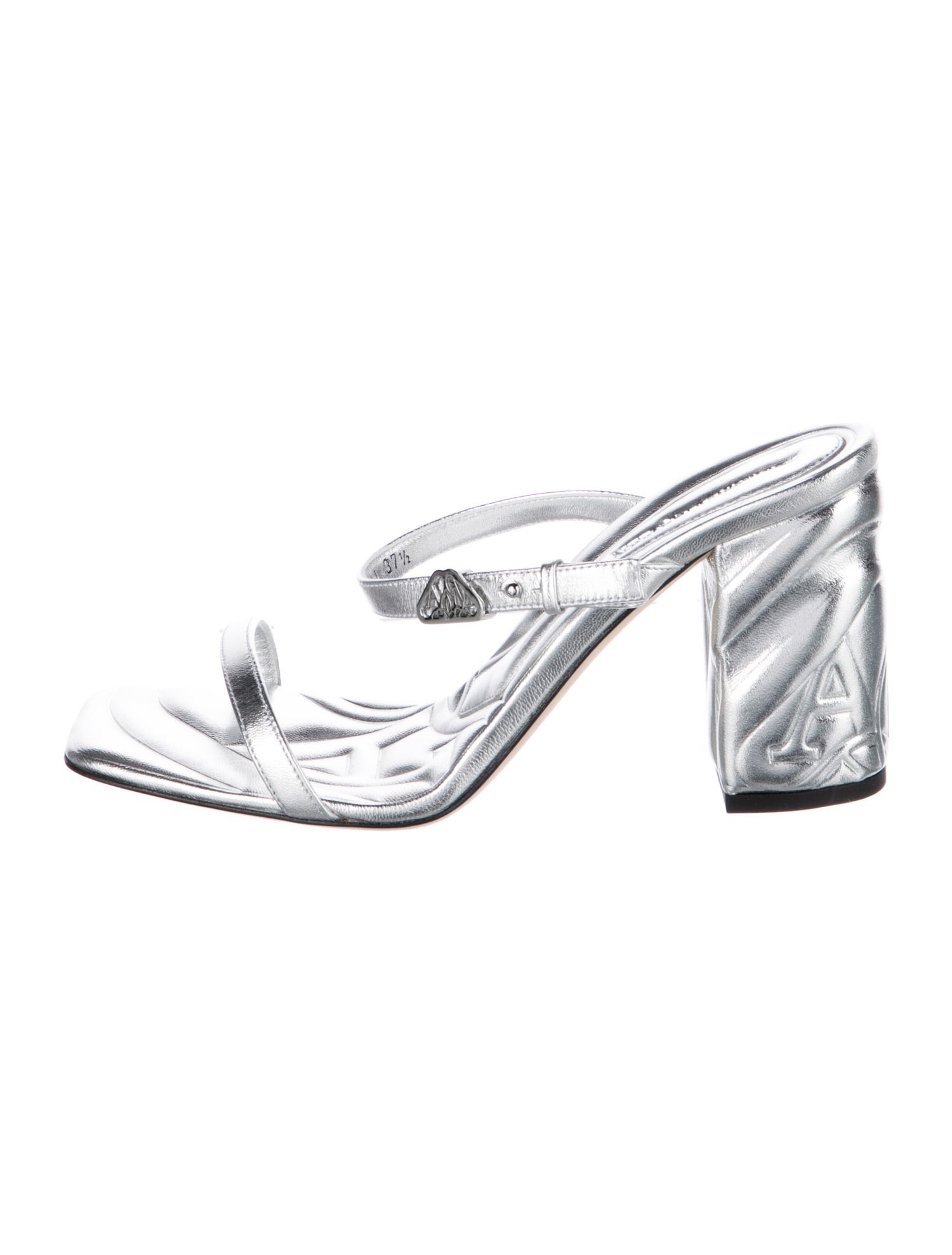 Alexander McQueen Leather Slides w/ Tags