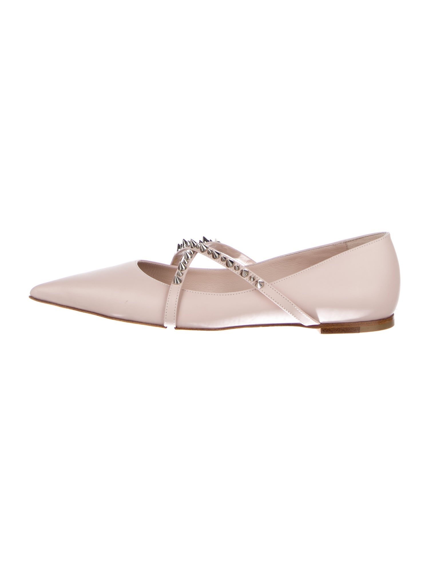 Alexander McQueen Leather Mary Jane Flats w/ Tags