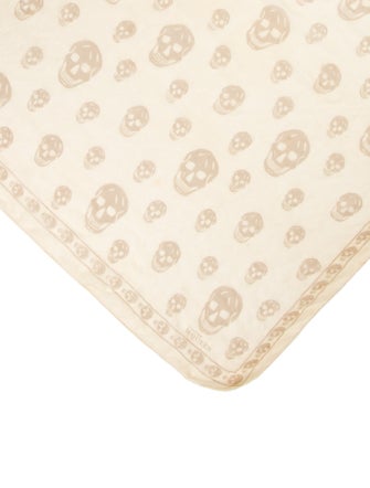 Alexander McQueen Silk Skull Scarf