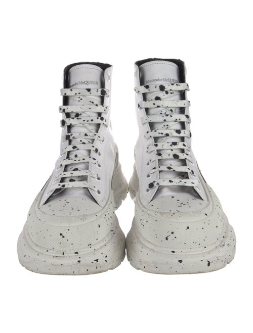 Alexander McQueen Canvas Combat Boots