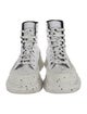 Alexander McQueen Canvas Combat Boots