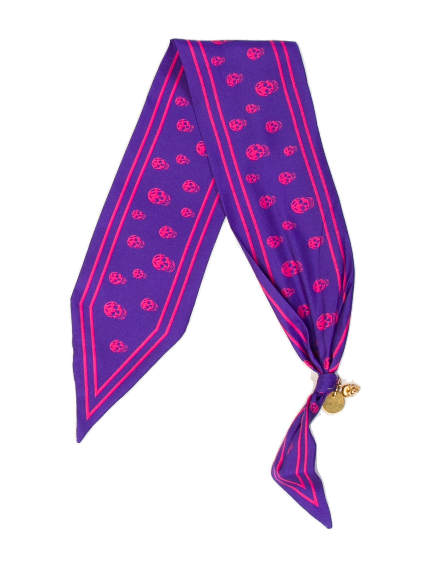 Alexander McQueen Silk Skull Scarf