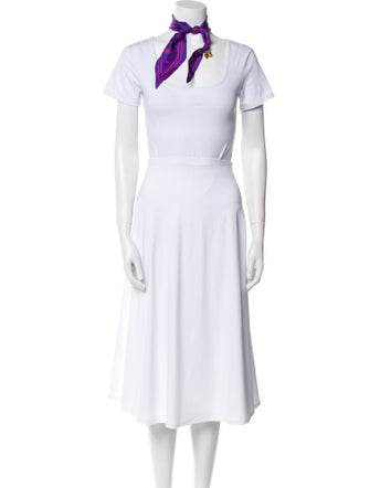 Alexander McQueen Silk Skull Scarf