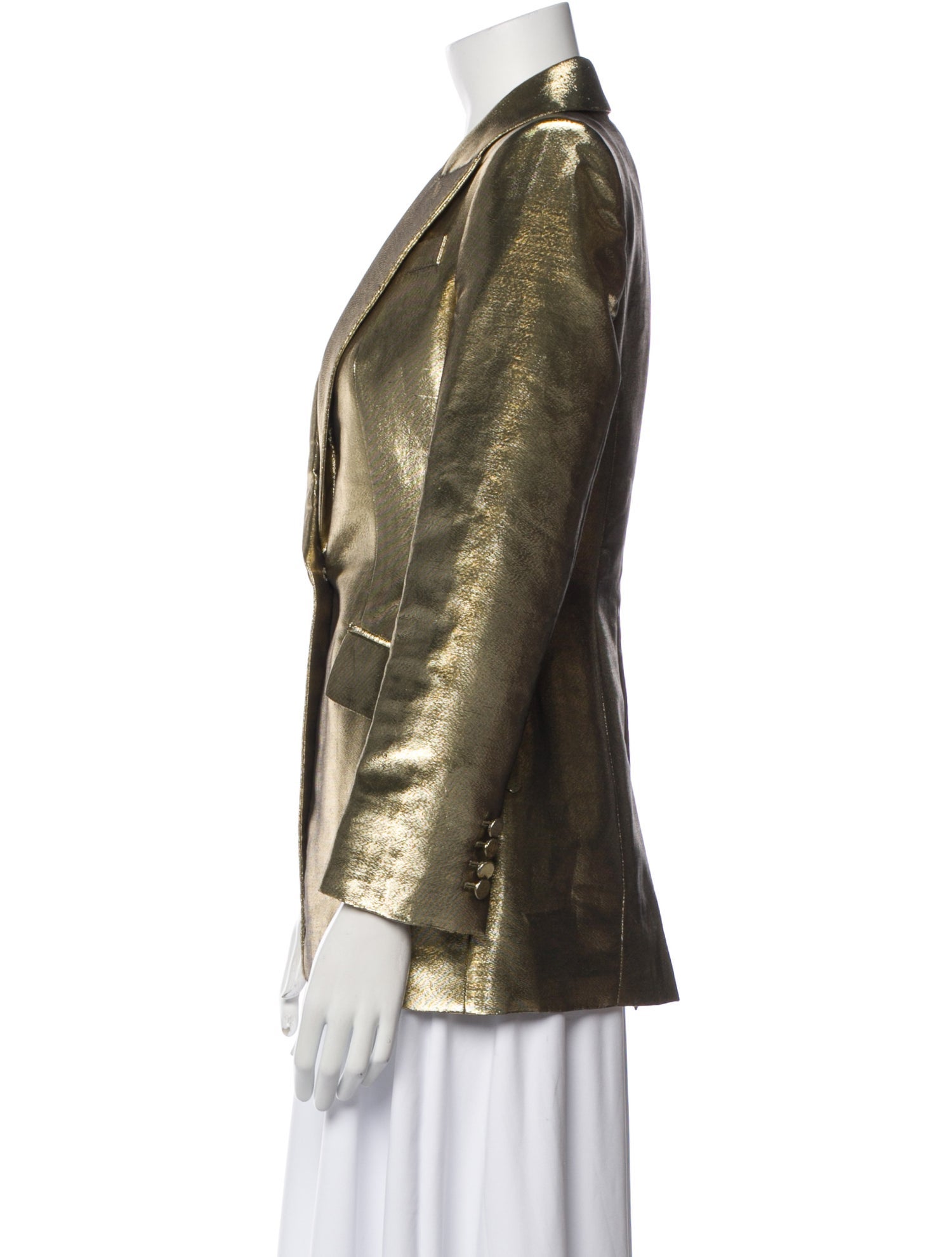 Alexander McQueen Plaid Print Blazer