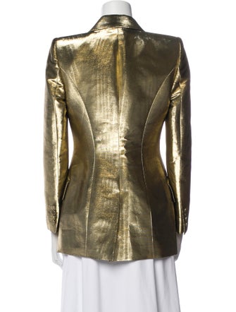 Alexander McQueen Plaid Print Blazer