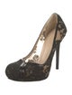 Alexander McQueen Lace Lace Pattern Pumps