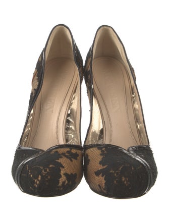 Alexander McQueen Lace Lace Pattern Pumps