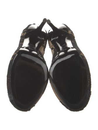 Alexander McQueen Lace Lace Pattern Pumps