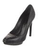 Alexander McQueen Leather Studded Accents Pumps