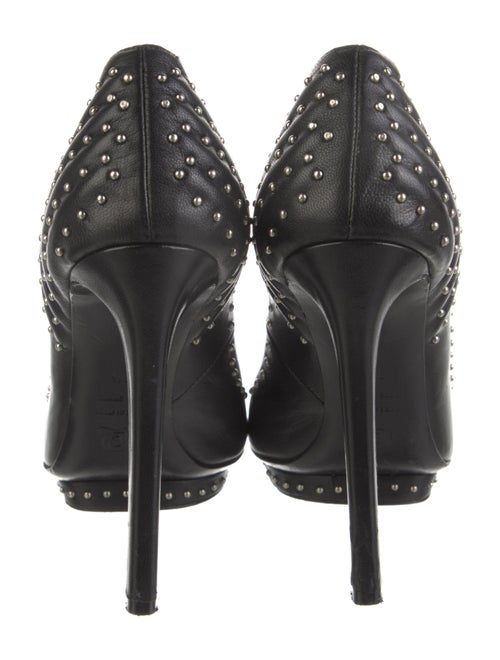 Alexander McQueen Leather Studded Accents Pumps