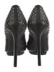 Alexander McQueen Leather Studded Accents Pumps