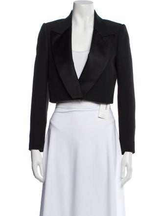 Alexander McQueen Silk Blazer