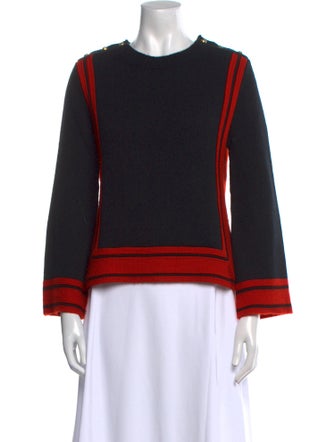 Alexander McQueen Cashmere Striped Sweater