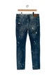 Alexander McQueen Mid-Rise Straight Leg Jeans