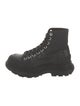 Alexander McQueen Nylon Combat Boots