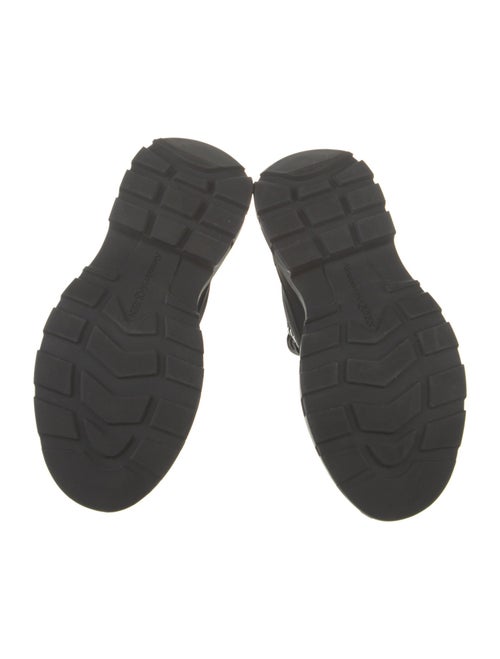 Alexander McQueen Nylon Combat Boots