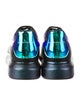 Alexander McQueen Leather Colorblock Pattern Sneakers