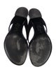 Alexander McQueen Skull Leather Flip Flops