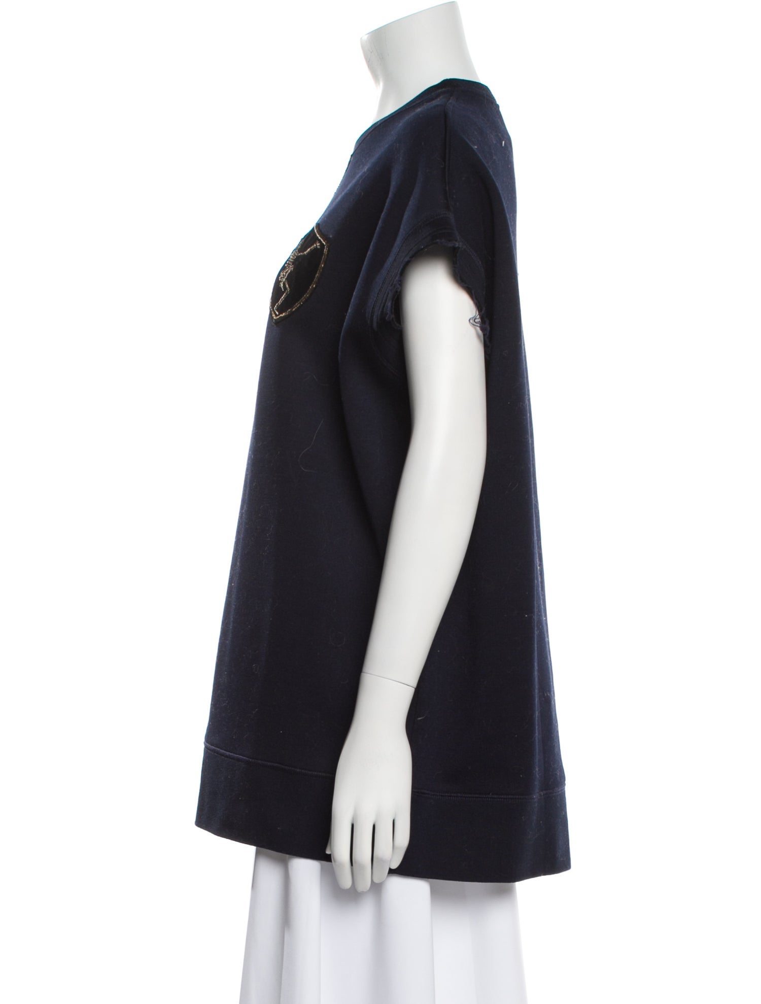 Alexander McQueen Crew Neck Short Sleeve T-Shirt