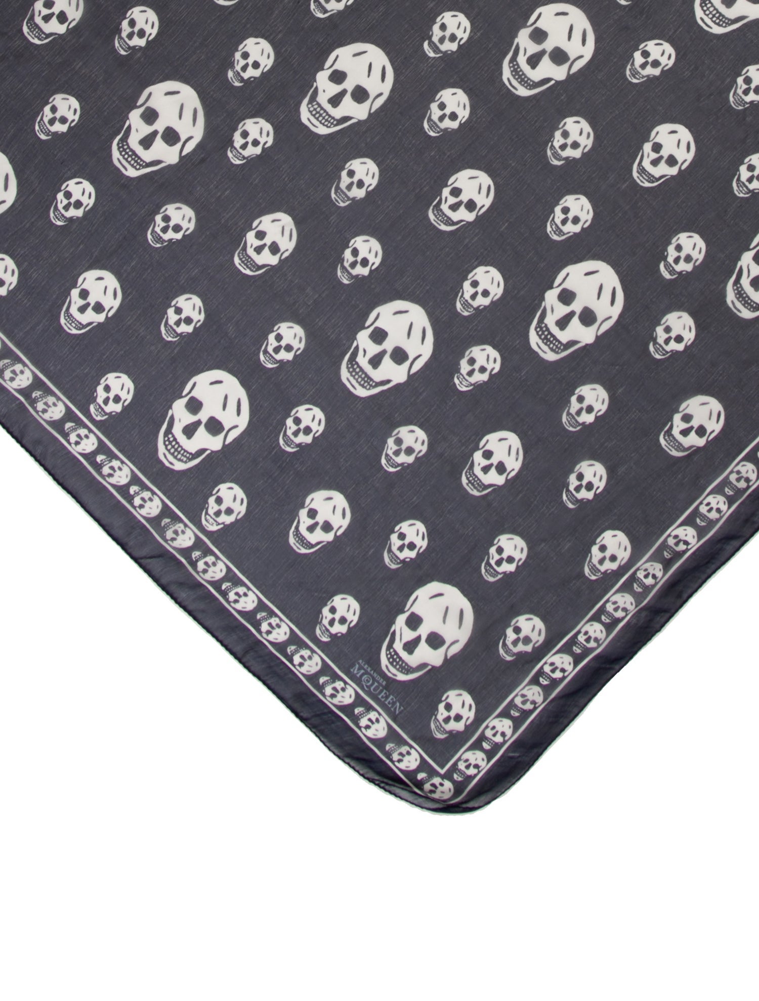 Alexander McQueen Silk Skull Scarf