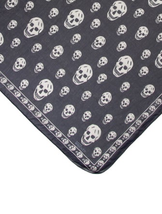 Alexander McQueen Silk Skull Scarf