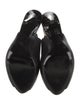 Alexander McQueen Leather Slingback Pumps