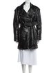 Alexander McQueen Calfskin Trench Coat
