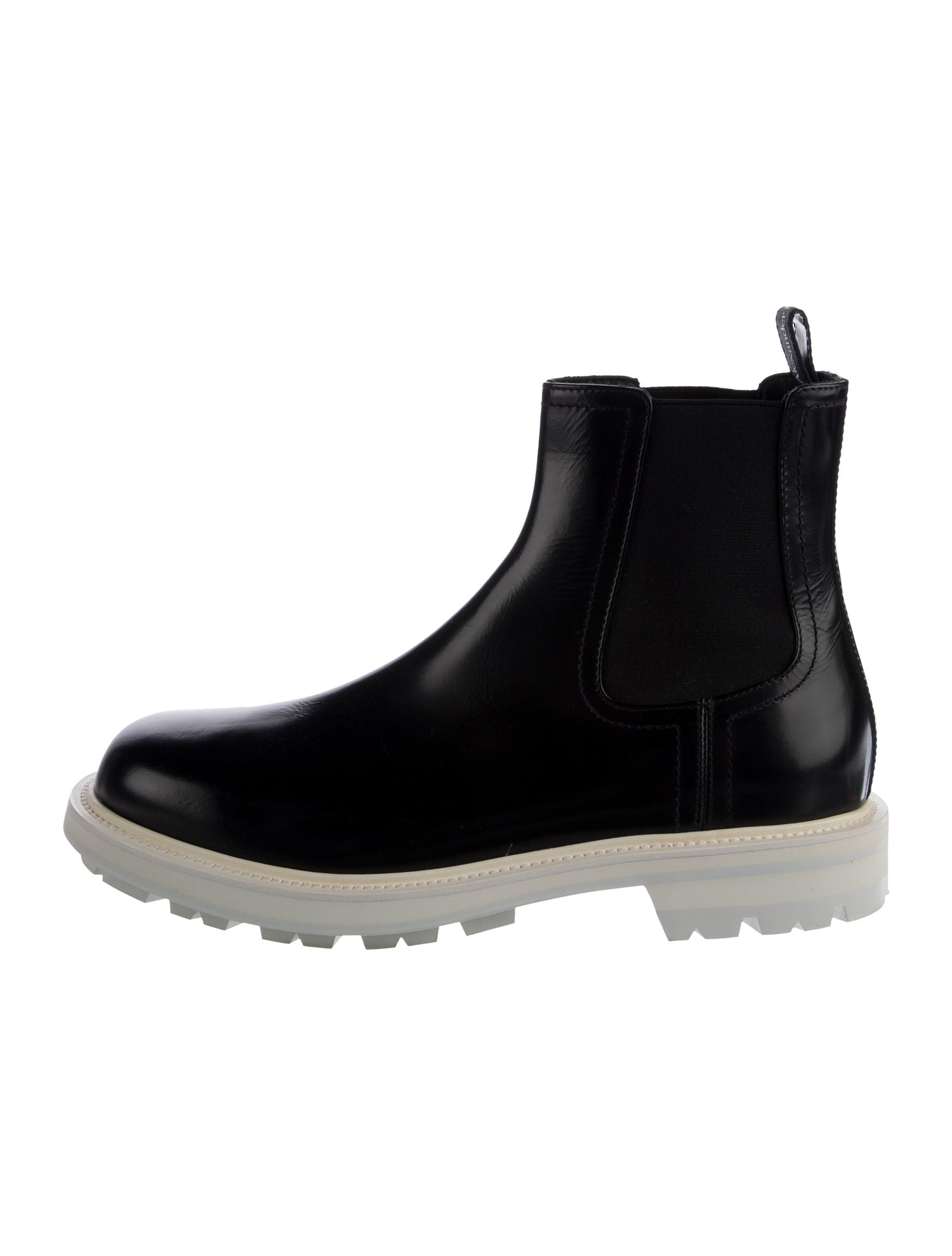 Alexander McQueen Leather Chelsea Boots