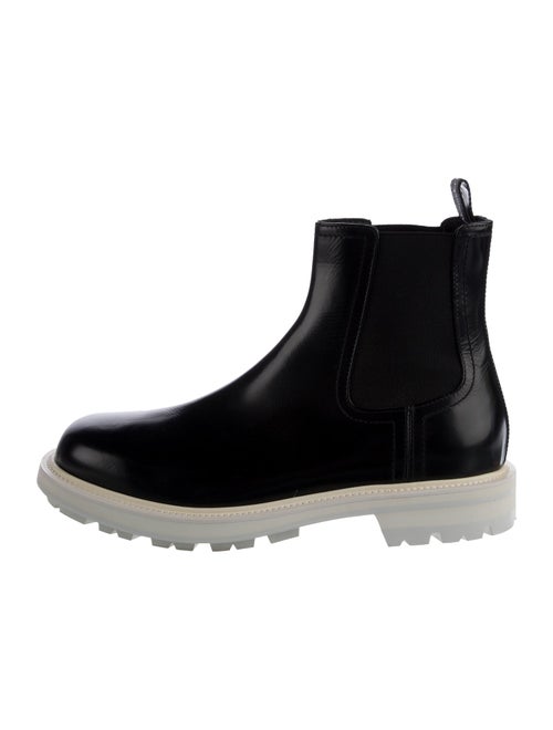 Alexander McQueen Leather Chelsea Boots