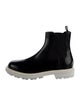 Alexander McQueen Leather Chelsea Boots