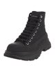 Alexander McQueen Canvas Combat Boots