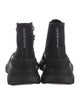 Alexander McQueen Canvas Combat Boots