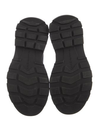 Alexander McQueen Canvas Combat Boots