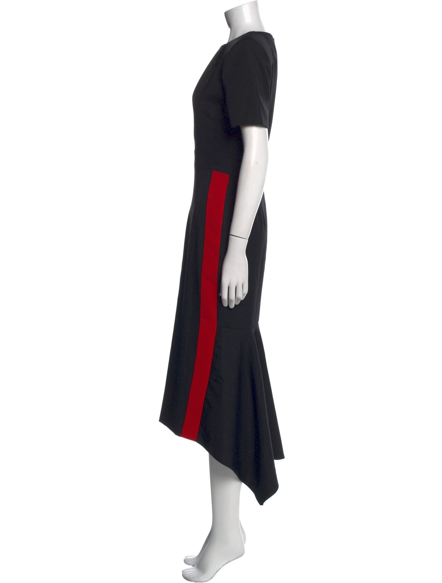 Alexander McQueen Virgin Wool Long Dress
