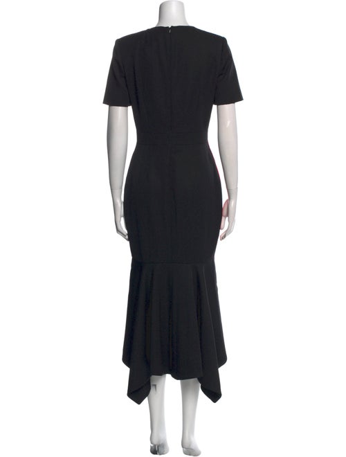 Alexander McQueen Virgin Wool Long Dress